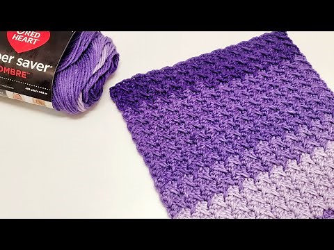 EASY Crochet Stitch For Beginners / Easy Crochet Blankets Crochet Scarfs / Crochet Drop Sedge Stitch
