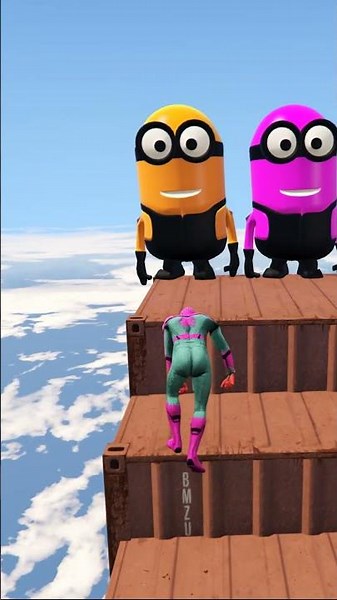 Spiderman Chaos in GTA 5 😂 | Euphoria Physics Funny EP 4:44