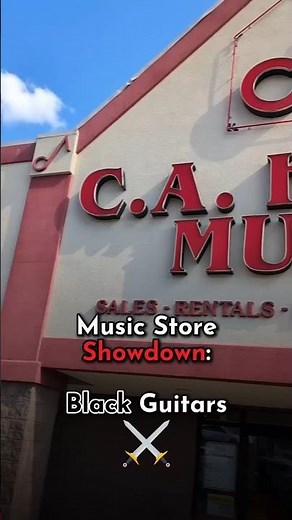 5 Brands, 1 Color: Which Black Guitar Wins? 🖤