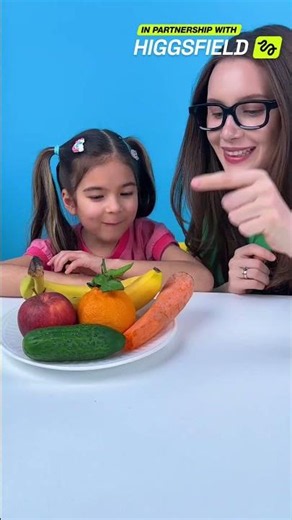 Can Healthy Food Help You Grow? 🥦📏 Mom’s Fun Surprise #shorts