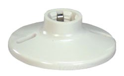 Cooper-Eagle S1174W-SP Plastic Keyless Lamp Holder