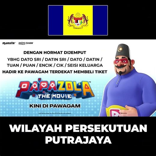 Semua negeri Papa dah pergi, korang dari mana? #Papacuba🫰🏻#PapaZolaTheMovie kini di pawagam!