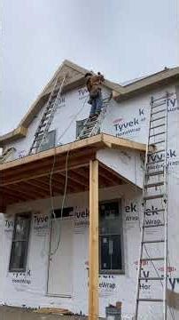 Installing fascia boards #workerlife