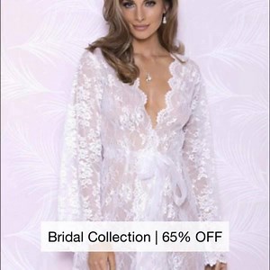 Celebrate your special day, even after the reception is over. 😘 Shop our gorgeous Bridal Collection styles - ON SALE NOW! 👰 💍 | Spicy Lingerie