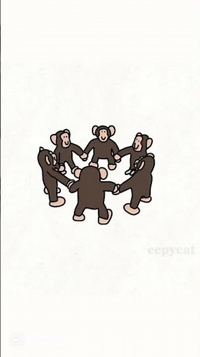 i animated the happy monke circle #shorts
