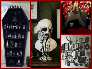 Gothic Halloween Decor Ideas - Goth Room Decor Inspiration