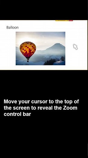 Pause and Resume sharing in Zoom #shorts