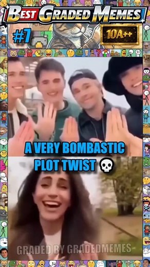 Graded Memes #7 | Viral Trend Going BOOM 💣💥 #memes #viral #shorts