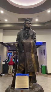 Chief Joseph statue at Clearwater Casino at Lewiston, Idaho #theawesomedelfinos #dashanddiscover #roadtrip #getoutandexplore #lewistonidaho #ChiefJoseph #history #idaho | Slim Jim Delfino