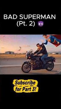 Bad Superman ruins your favorite childhood movies! 🍿👿 (Part 2) #shorts #ai #movie