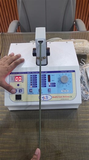 Traction & Cervical Machine Physiotherapy #physiotherapist #machine #shockwavemachine #shorts #short