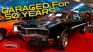 The 1970 Mercury Cyclone Spoiler was available in only six colors, and black wasn’t one of them. The original owner of this vehicle wanted black and special-ordered it in that hue, one of 31 built in a non-standard color. He also loaded it with an assortment of desirable options like Drag Pak with 4.30 gears, four-speed with console, hidden headlights, and AM-FM stereo, among others. Additionally, as presented, this Mercury wears aftermarket parts installed 55 years ago, making this 4,000-mile t