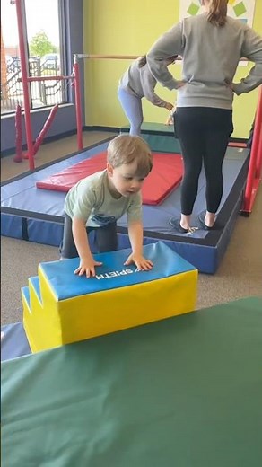 The perfect cheese mat forward roll! 🧀🤸‍♂️ #shorts #toddlergymnastics