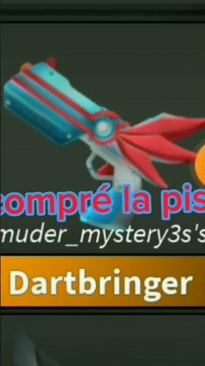 me compré la pistola de mm2 :O #mm2