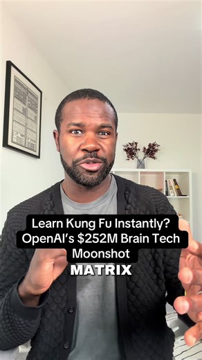 MoonShot Mondays Remember The Matrix moment when Neo learns kung fu instantly? Merge Labs, a new startup, just emerged from stealth with a $252M seed round led by OpenAI, using gene therapy and ultrasound to connect brains and AI. Neuralink showed what was possible. Founder Sam Altman is betting on a different path than Elon Musk. This isn’t a gadget. It’s a new interface. #MoonShotMondays #Startup #Founder #OpenAI #Neurotech