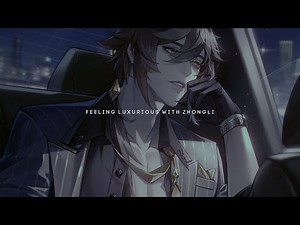 ✧˚｡⋆ feeling luxurious with Zhongli ♡; ─a slowed playlist + sfx