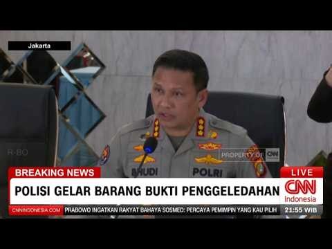 BREAKING NEWS Polri Gelar Barang Bukti Penggeledahan & Sitaan Uang & Emas 74 Kg