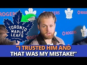 NO ONE SAW THIS COMING AND THIS MAY HAVE BEEN WILLIAM NYLANDER'S LAST GAME! LEAFS NEWS