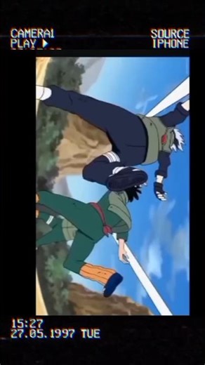 guy sense vs Kakashi sensor racing fight funny video