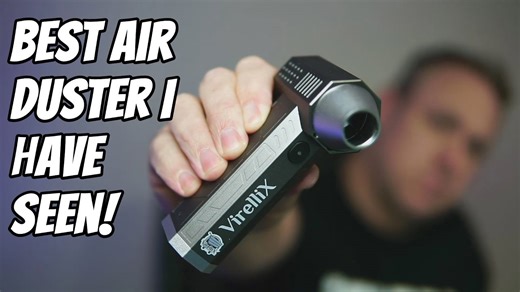 This is The Best Air Duster Portable Vacuum I Have Seen! - Virellix Handheld Blower