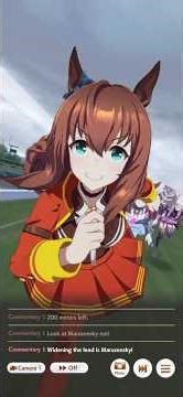 Maruzensky Clutches The Win In The Final Seconds #umamusume #gameplay #gaming #anime