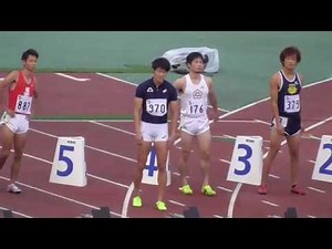第43回東海学生陸上競技秋季選手権大会 男子100m 決勝 2016/10/9