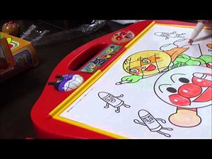 Anpanman Toys Nurie アンパンマン おもちゃ ぬりえだいすき