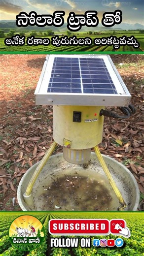 సోలార్ ట్రాప్ తో అనేక ప్రయోజనాలు | Solar Trap Uses in Telugu | #pestcontrol#shorts