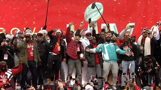 Kansas City Chiefs celebrate Super Bowl win with parade