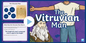 Vitruvian Man Information PowerPoint