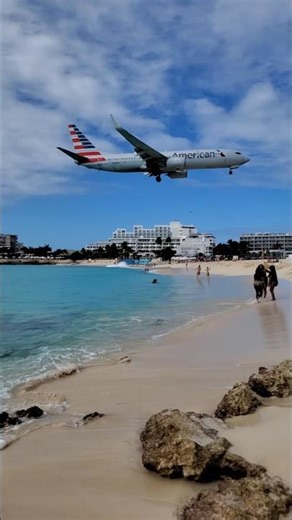 American Airlines Boeing 737 #planespotting #slowmotion