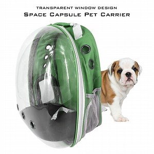 [Hot Item] Airline Approved Hard-Sided Pet Bag Cat Dog Bubble Backpack Waterproof Breathable Pet Carrier
