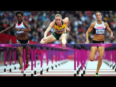 Sally Pearson Win Gold Medal Women's 100m Hurdles Olympic Record Time in London