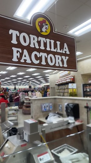 Fresh made #tortillas #mexican #food #factory #gas #cook #process