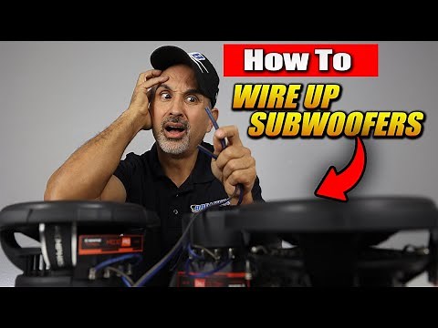 How to Wire Up Subwoofers for Car Audio Stereo System