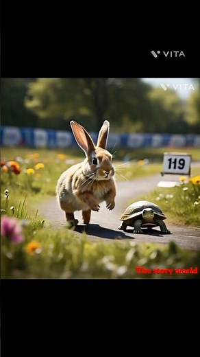 🐰🐢 The Rabbit and the Turtle - Moral Story for Kids | Bedtime Story | Animated Story