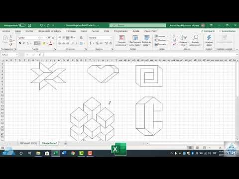How to Draw in Excel Chapter 2 #sepamosexcel #sepamosexcel #sepamosexcelbasico #sepamosexceldibujar