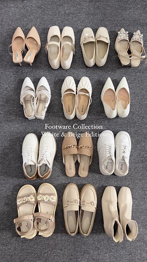 Hilda Maulida✨ on Instagram: "Footware collection🤎 siapa yang lebih suka pake footware warna white/beige? Akuuu🙋🏻‍♀️😆 Spill di video yaa🥰 #footwear #footwearcollection #sepatucewek #sepatuwanita #sandalcewek #sandalwanita #spill #racunshopee #racunshopeebyhilda #racun1212 #shopee1212 #reels #reelsinstagram #reelsvideo #reelsviral #fyp #fypシ"