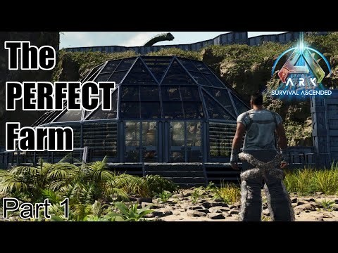 How I built the (almost) PERFECT farm in Ark Survival Ascended