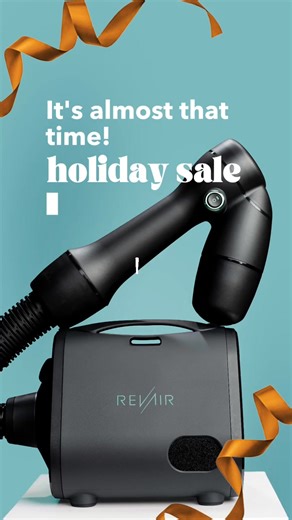 🎁✨ Holiday Loading… COMPLETE! ✨🎁 Our Holiday Sale starts NOW, and it’s the perfect time to check off your nice list (and maybe treat yourself too). From healthy hair heroes to bundle deals that sleigh, these are the gifts that keep on glowing all season long. 🛍️ Shop early. Save big. Sleigh beautifully. #RevAir #HealthyHairGoals #HolidayHair #HairCareGifts #HolidaySale #RevAirDeals #ShopRevAir | RevAir