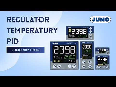 Jak sterować temperaturą? Nowoczesne regulatory PID i wskaźniki procesowe | JUMO diraTRON, diraVIEW