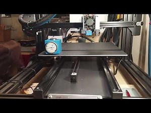 Using a Machinist Tool Setter to Level a 3D Printer Bed