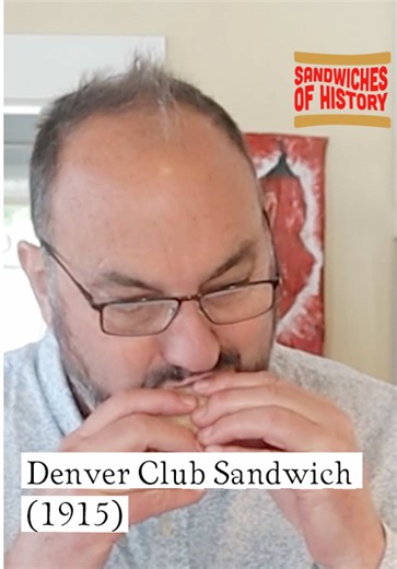 Denver Club Sandwich (1915) on Sandwiches of History Time for yet another iteration of the Club Sandwich, the Denver Club Sandwich. This one comes courtesy of Benton’s Woman’s Club Cook Book published in 1915. Like most recipe from this era, it doesn’t really look like the Club Sandwich we know today. Still, sounds pretty tasty. #fyp #sandwichesofhistory #clubsandwich