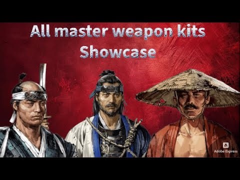 All master weapon kits showcase
