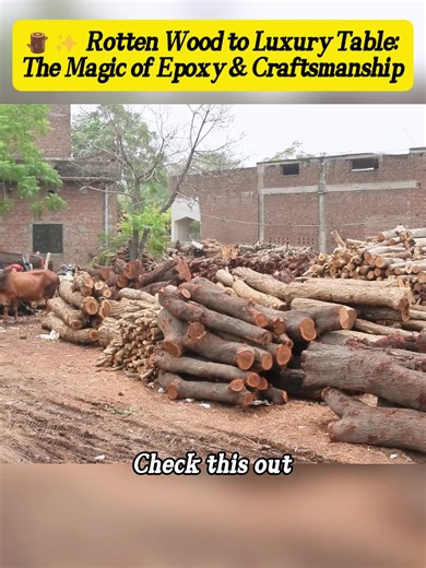 Transforming Wood into Unique Coffee Tables