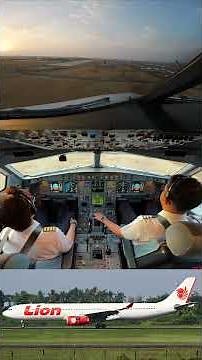 A330 Cockpit Landing 🛬