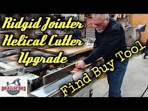 Transform Your 6 Inch Jointer With An Upgraded Helical Cutter Head From Find Buy Tool!