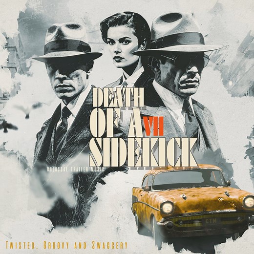 Death of a Sidekick 7 is a collection of fun, groovy and swaggery guitar-heavy tracks with ripping riffs, blazing brass themes, pumping drums and energetic percussion, beer choir, claps, snaps, and thundering stomps. For general inquiries and licensing requests, please contact: license@colossaltrailermusic.com © 2025 All rights reserved. Colossal Trailer Music is a registered trademark of SPM Music Group LLC. | Colossal Trailer Music