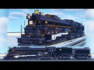 Minecraft Milwaukee Road 261 Steam Train Tutorial