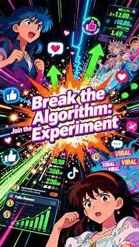 Break the Algorithm: Join the Experiment TikTok / YouTube / Instagram